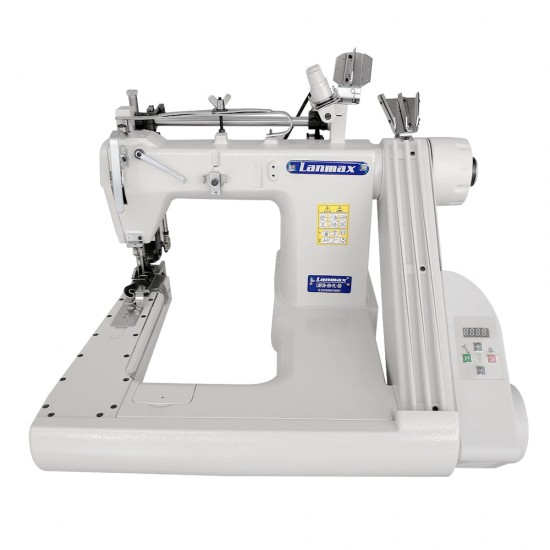 Máquina Fechadeira de Braço 3 agulhas (1/4) Com 2 Catracas Direct Drive Marca LANMAX LM-938XH-PL-DD Para Comprar Ligar (31) 3224-6569 / WhatsApp (31) 98372-7208