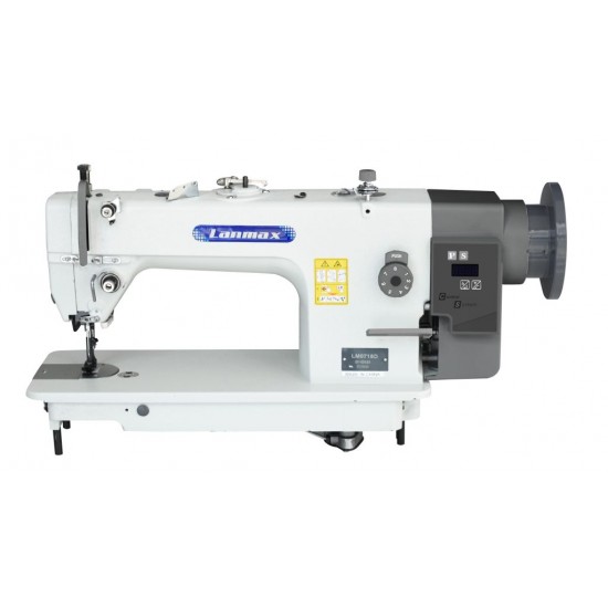Máquina de Costura Reta Industrial Transporte Triplo Direct Drive Marca Lanmax LM-0718D - Para Comprar Ligar (31) 3224-6569 / WhatsApp (31) 98372-7208