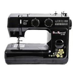 Máquina de Costura Doméstica Marca Sun Special Modelo SS 988 Preta