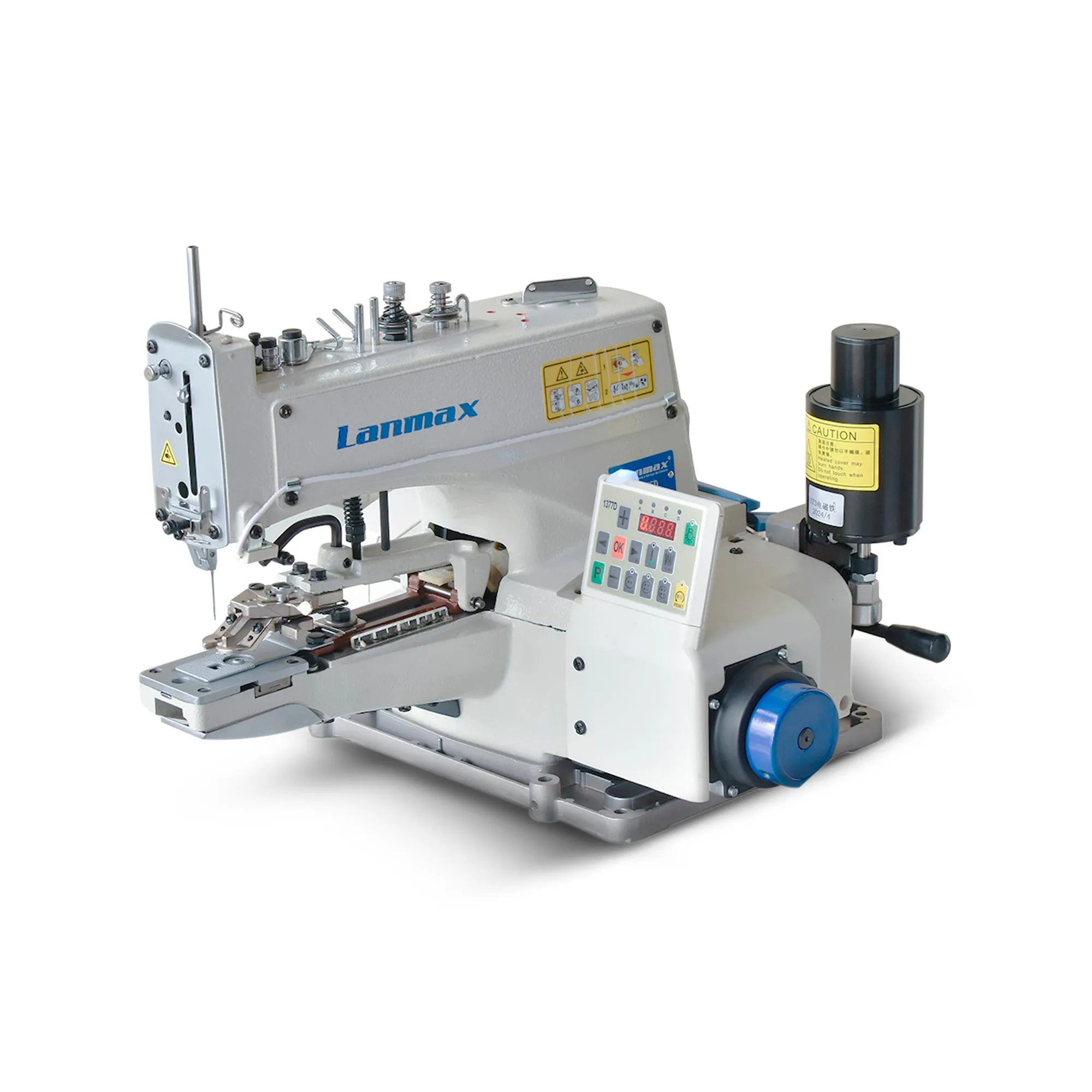 Máquina de Pregar Botão / Botoneira Lanmax 2 e 4 Fios e "X" Direct Drive LM-457D Para Comprar Ligue (31) 3224-6569 / WhatsApp (31) 98372-7208