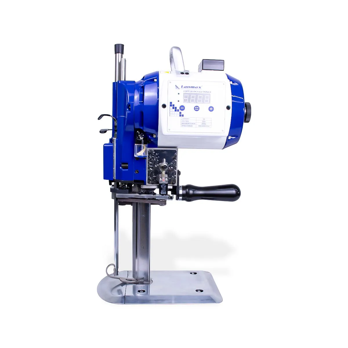 Máquina de Corte Têxtil 8 Polegadas 2000 Watts Lanmax - LM-CF080-D-K 220v Para Comprar Ligar (31) 3224-6569 / WhatsApp (31) 98372-7208
