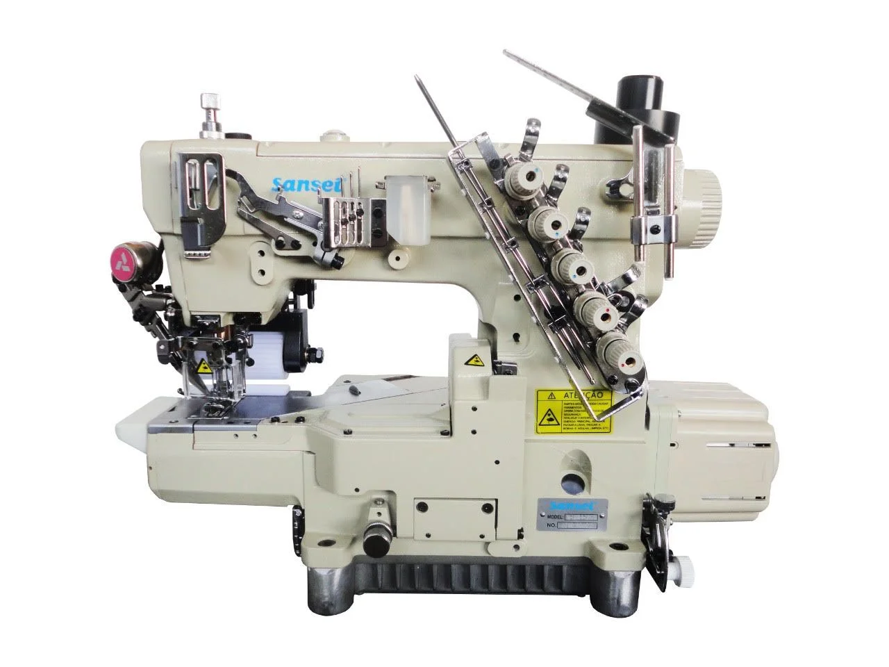 Máquina de Costura Galoneira Industrial CILINDRICA ELETRONICA COM CATRACA Marca Sansei L6700-D-7/P/E/CL Para Comprar Ligar (31) 3224.6569 / WhatsApp (31) 98372-7208 