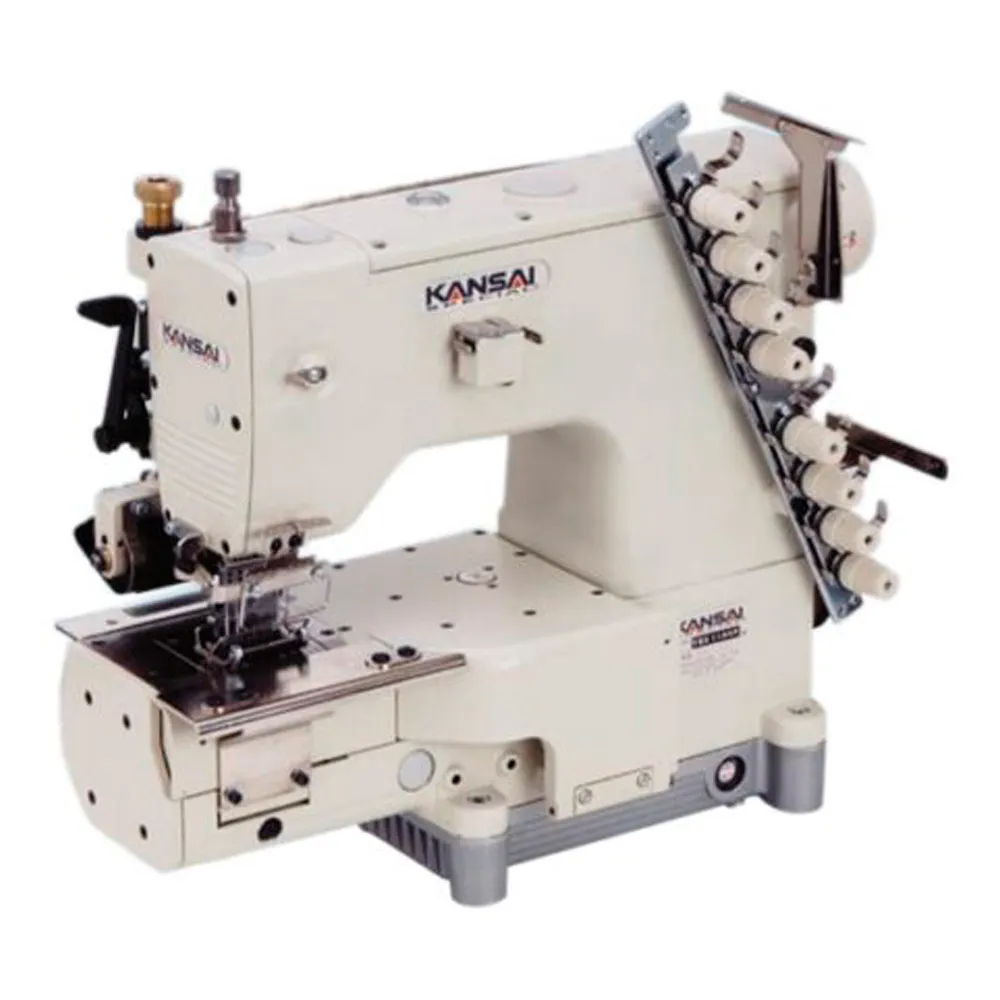 Máquina de Costura Elastiqueira Muiti-Agulhas Kansai Special FBX-1106P/DD Para Comprar Ligar (31) 3224-6569 / WhatsApp (31) 98372-7208