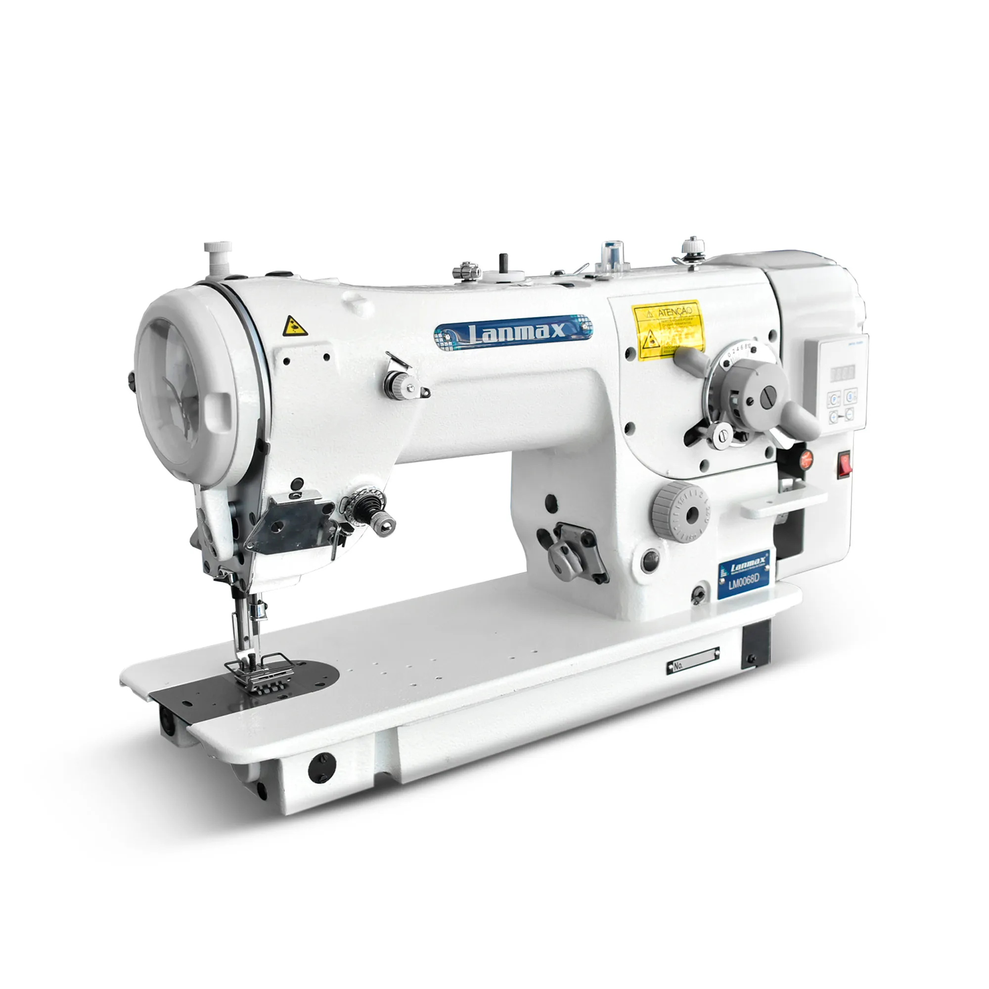 Máquina de Costura Zig-Zag 2 e 3 Pontos Industrial Direct-Drive Marca Lanmax LM 0068D Para Comprar Ligar (31) 3224-6569 / WhatsApp (31) 98372-7208