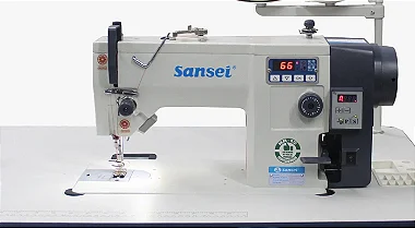 Máquina de Costura Zig-Zag Semi-Industrial Direct Drive 190 Tipos de Pontos Marca Sansei SA-DS-20U-A2 Para Comprar Ligar (31) 3224-6569 / WhatsApp (31) 98372-7208
